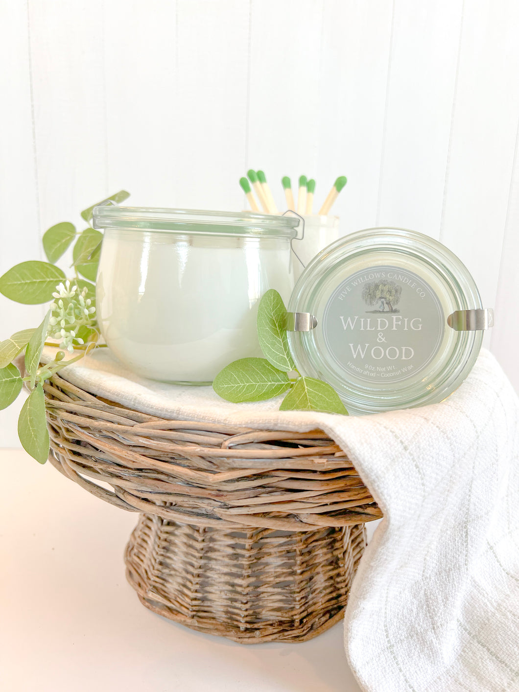 Wild Fig & Wood 9 oz. European Preserve Jar