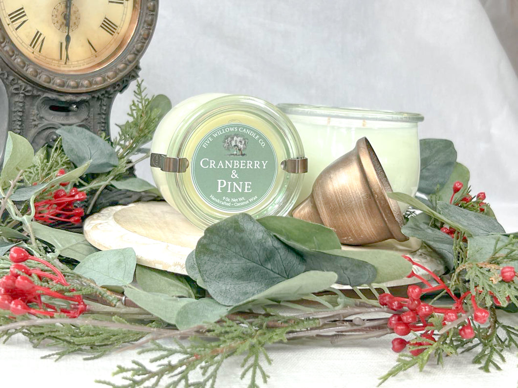 Cranberry & Pine 15 oz. European Preserve Jar