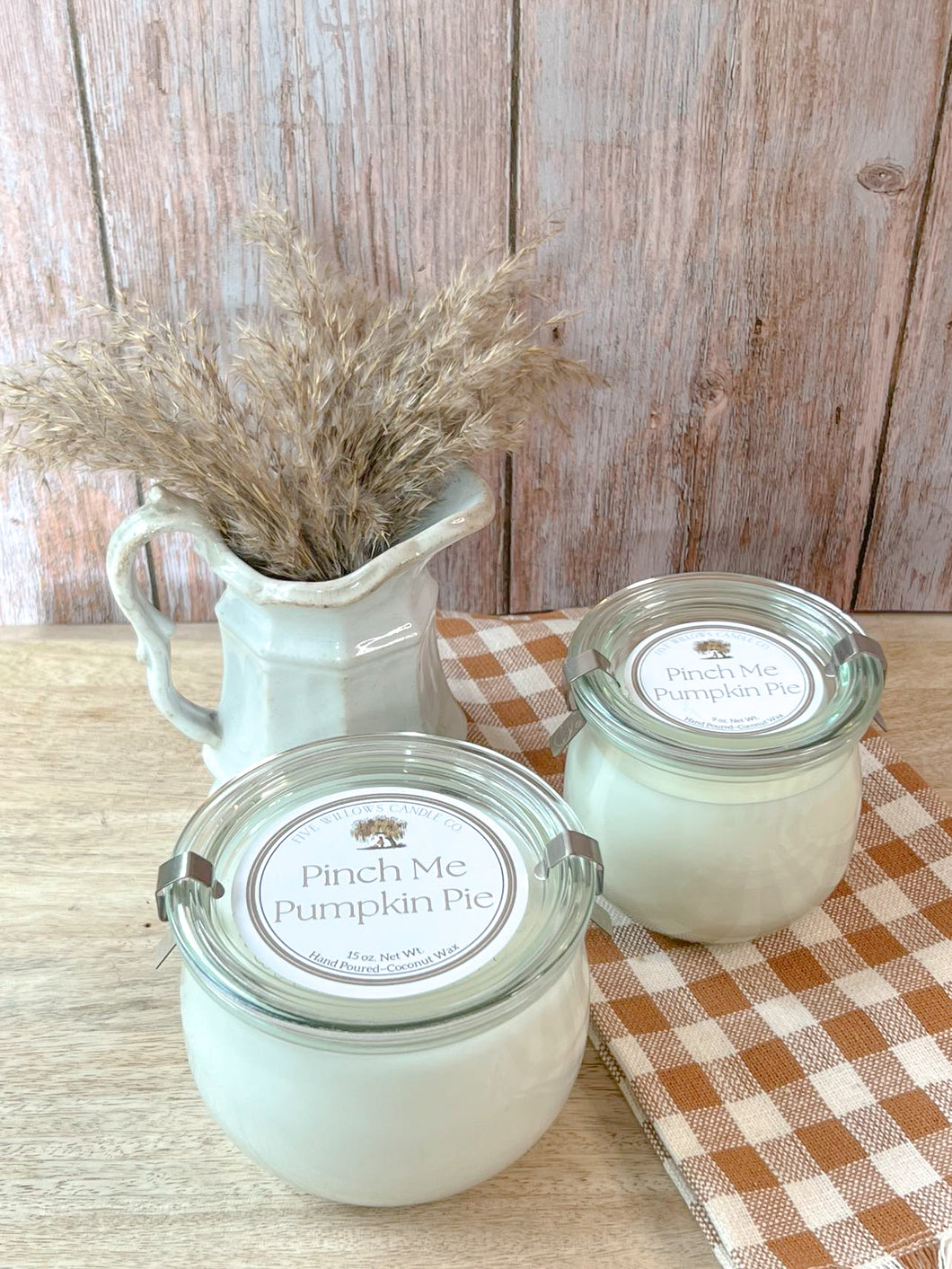 Pinch Me Pumplin Pie 9 oz. European Preserve Jar