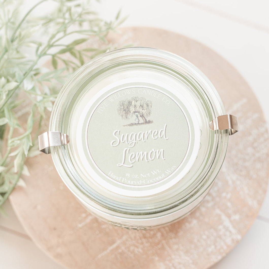 Sugared Lemon 15 oz. European Preserve Jar